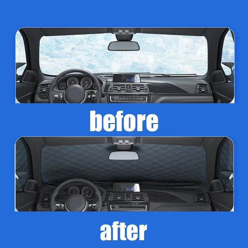 Car Windshield Snow & Sun Cover – All-Season Protection