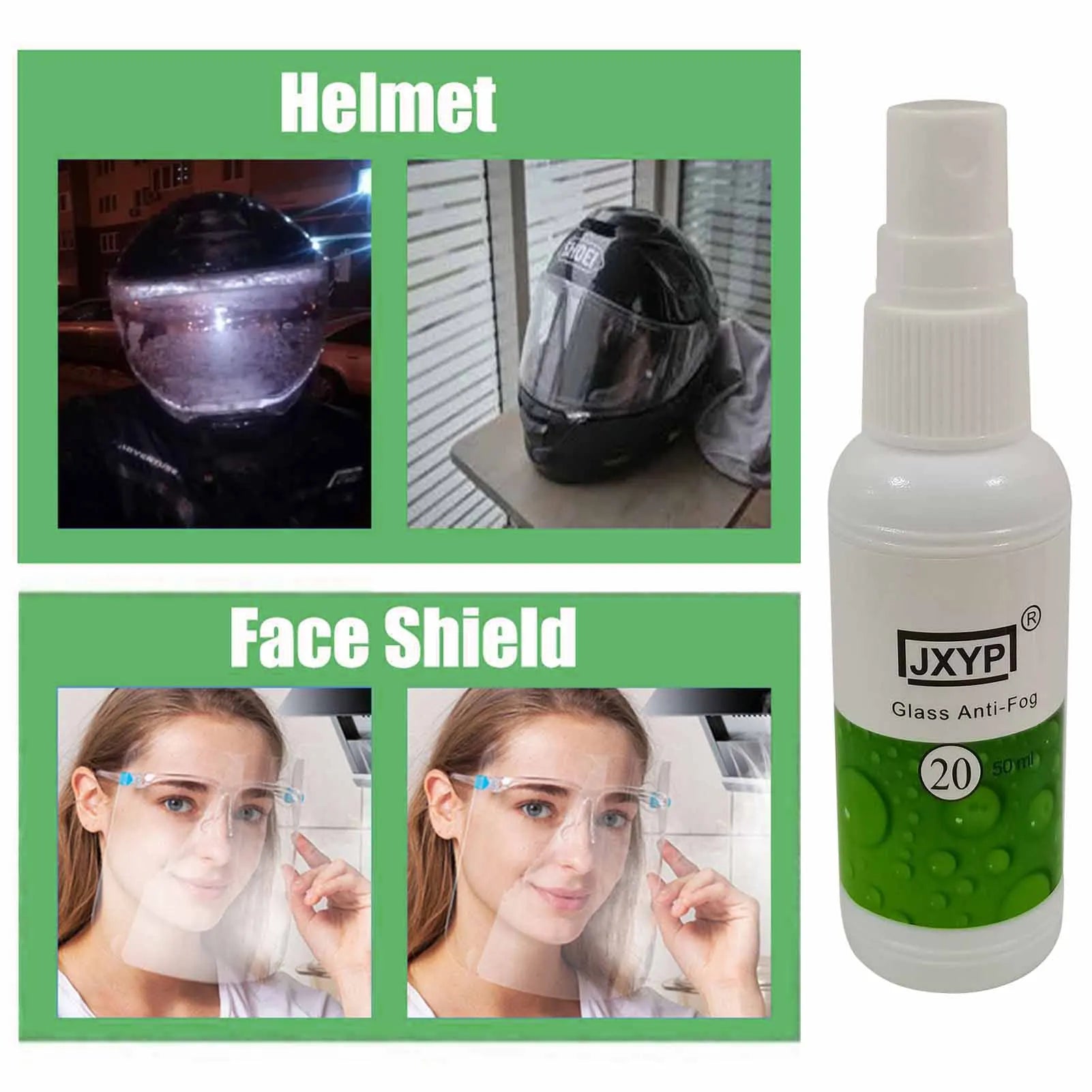 Anti-Fog Spray – Clear Vision for Glasses, Helmets & Mirrors